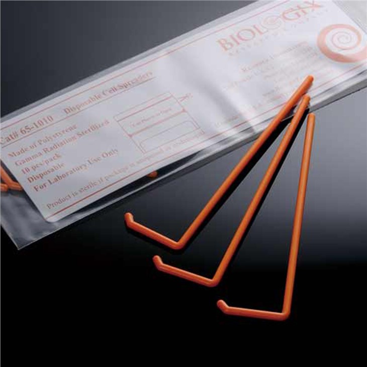 L-shape Cell Spreaders Gamma Radiation Laboratory Consumables