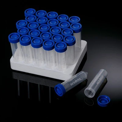 50ml Plug Seal Rack Paket Zentrifugenröhrchen Konischer Boden Sterile Autocalvable Graduation Writing Area